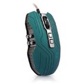  Jiansheng X9 professional 9-button game mouse WOW LOL E-sports game mouse built-in weighted luminous breathing light dazzle metal big mouse green basic version