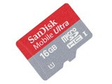  Sandisk Mobile Ultra Micro SDHC Card UHS-1 Class10 (16GB)
