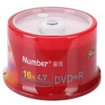 NumberDVD+R 16 4.7G  Ͱװ50Ƭ ¼